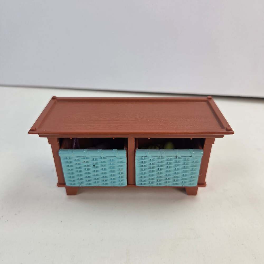 Fisher Price Loving Family Twin Time Dollhouse Nursery Toy Chest 2005 H7019